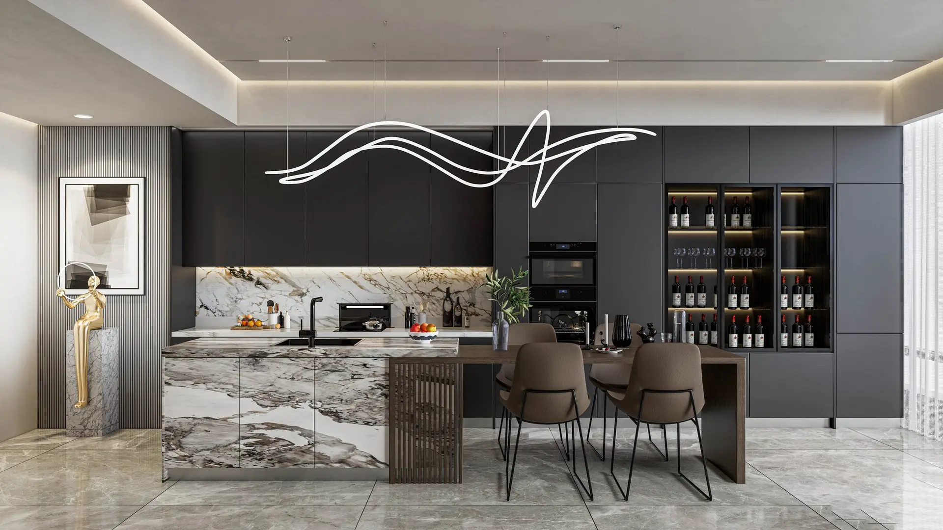 Luxury Modular Kitchens and Wardrobes