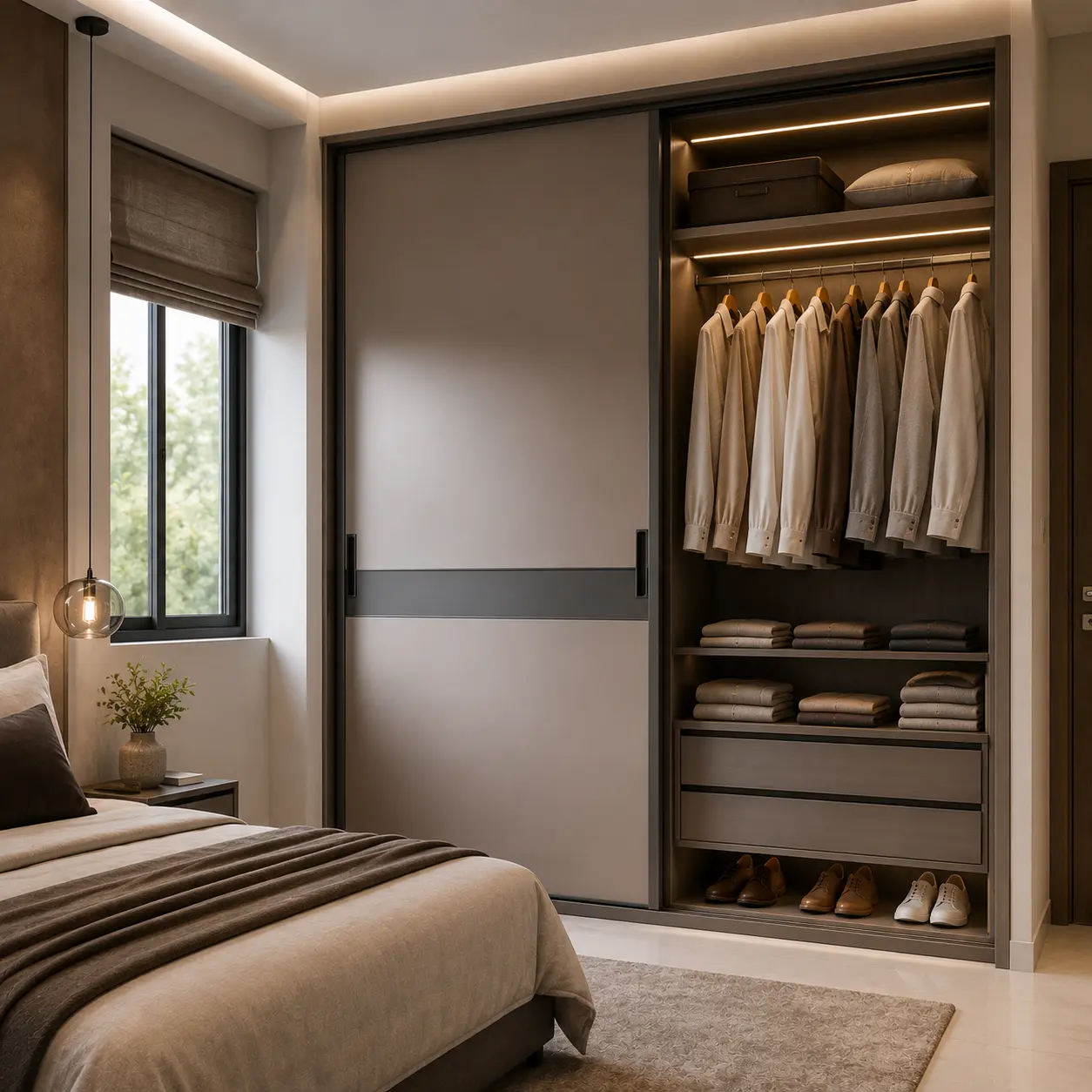 2 Door Sliding Wardrobe