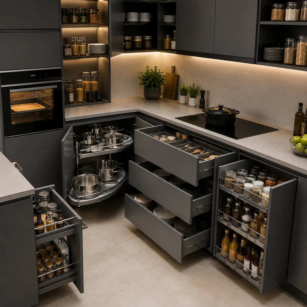 Maximized Space Use