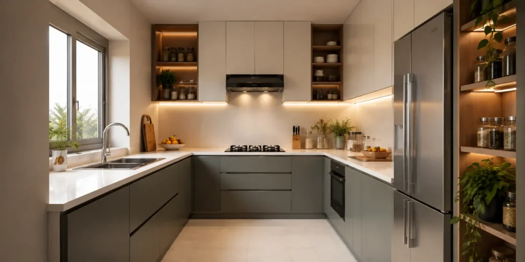 Modular Kitchen Design for Small Kitchen