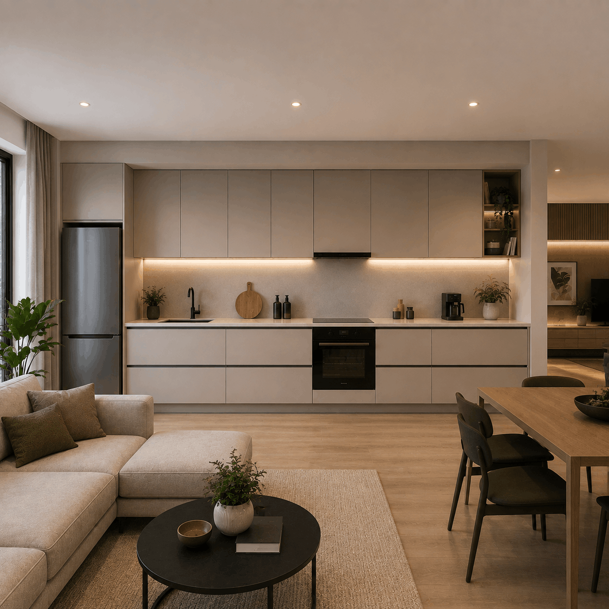 Open-Plan Homes Design