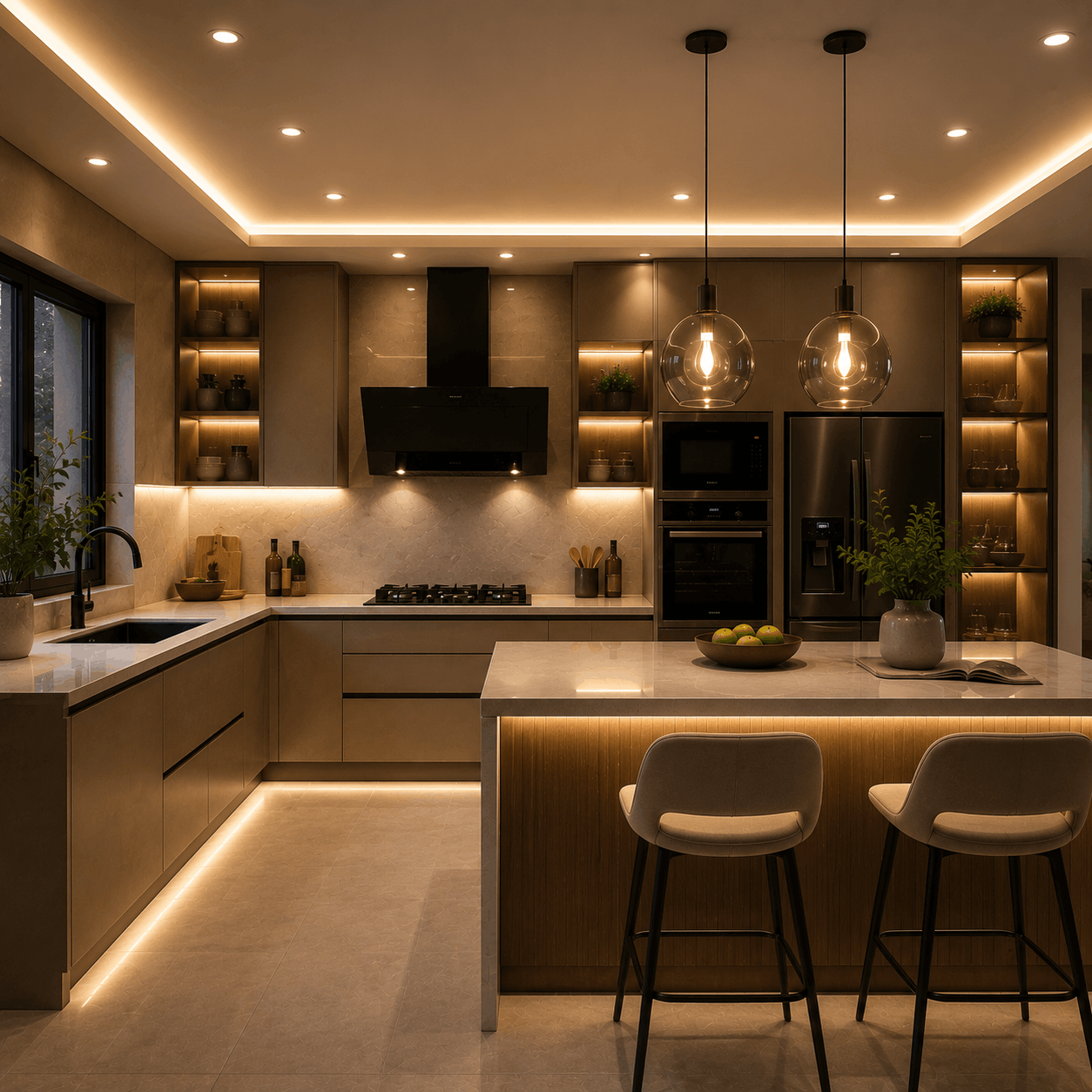 Use layered lighting