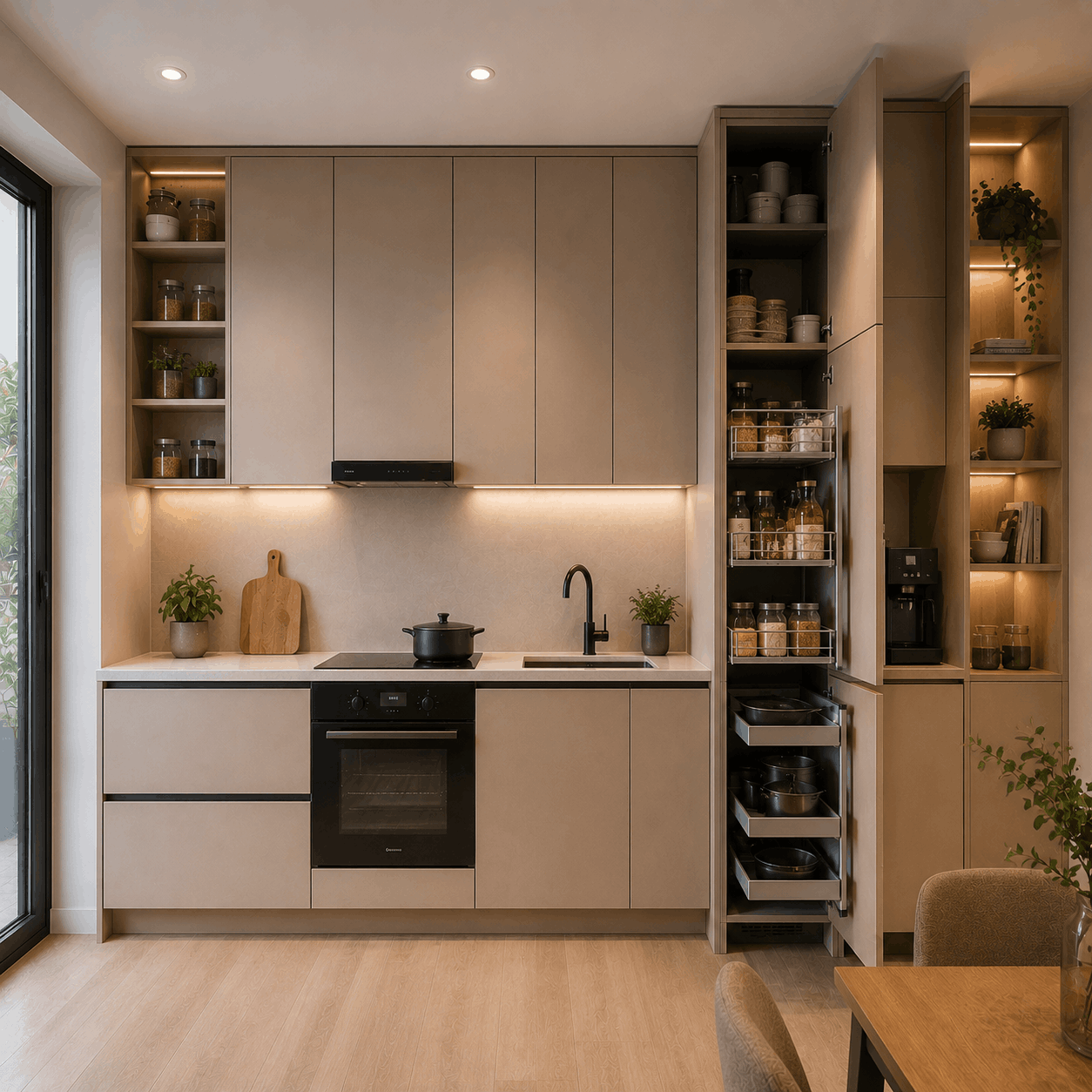 Use vertical storage
