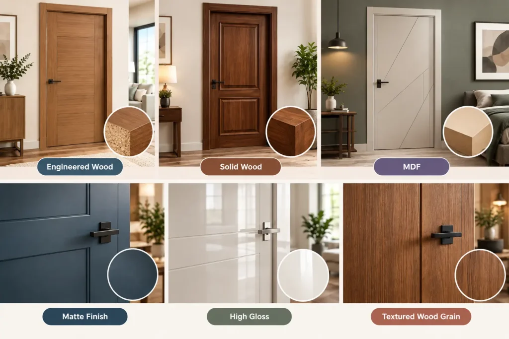 Door Materials and Finishes Guide