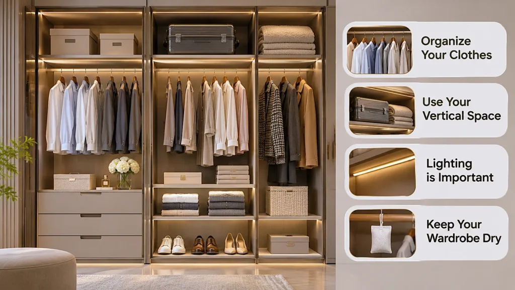 Smart Wardrobe Organization Guide