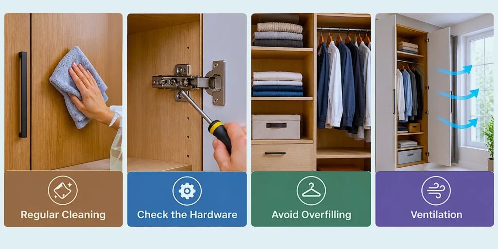 Wardrobe Care Tips Infographic